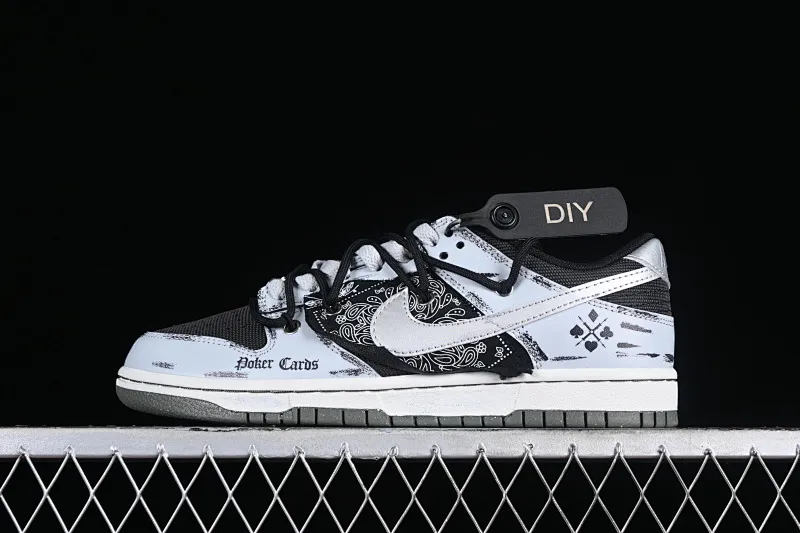 All Categories Nk SB Dunk Series Nk SB Dunk Low Low-top sneakers Nk Dunk Low Sanci Lab Dark Poker Old Dirty Shoes Premium Gray Cashew Pattern SB Strap Low-top Casual Shoes DM0108-001